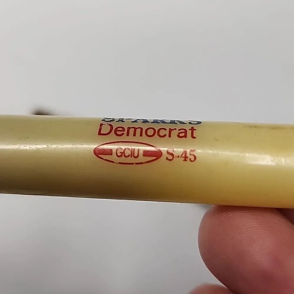 Vintage Bottle Opener Campaign Memorabilia Gary Sparks Democrat GCIU S-45